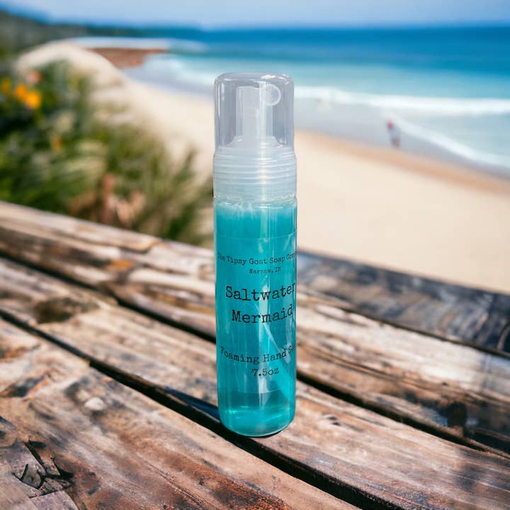 The Tipsy Goat Soap Company - Wholesale Hand Soap/Wash - Saltwater Mermaid Foaming Hand Soap