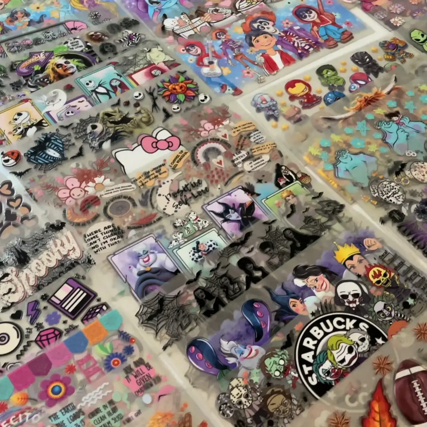 Crafty Treasures – wholesale Sticker – CHRISTMAS Bundle of 5, 10, 25, 50 or 100 UV DTF 16oz Wraps1