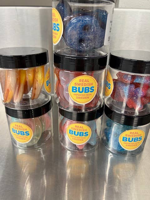 UPSCALE FREEZE - Wholesale Gummy - Candy Coated Exotic Sour Skulls & Bubs Mix8