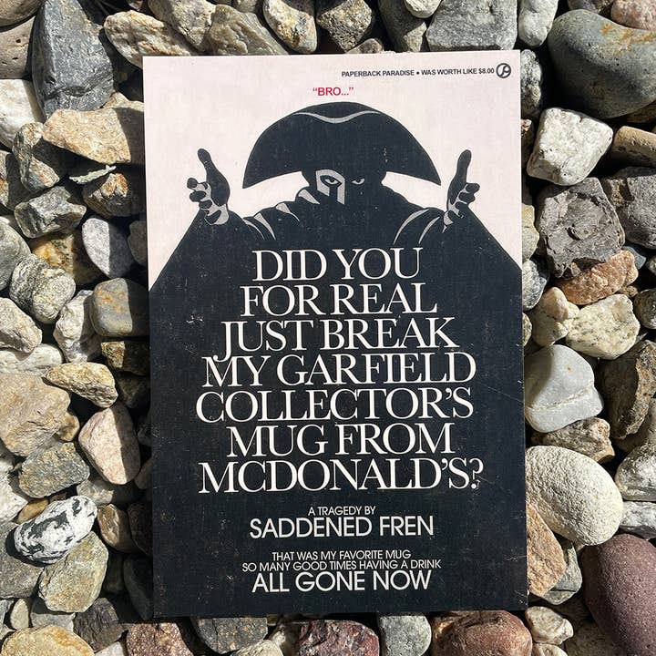 My Garfield Collectors Mug Postcard for wholesale by Paperback Paradise