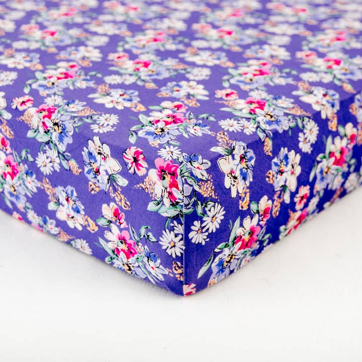 Flower Child Ledikantlaken - Ultra Violet voor wholesale door Dreamiere