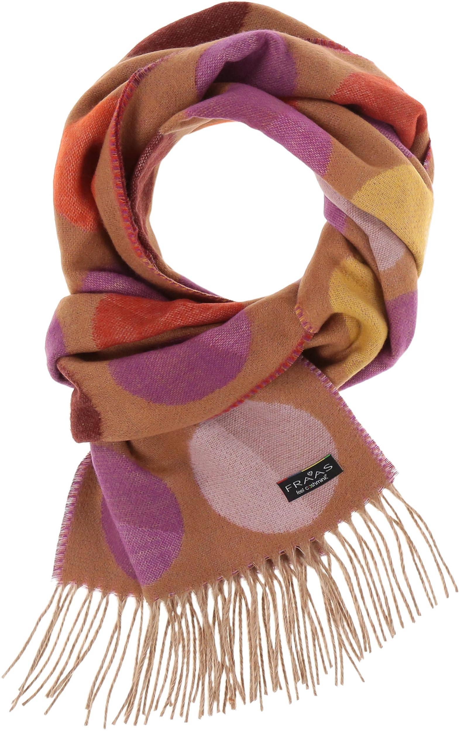 FRAAS - The Scarf Company - Wholesale Scarf - Women's - Divided Dots Oversized Cashmink® Scarf18