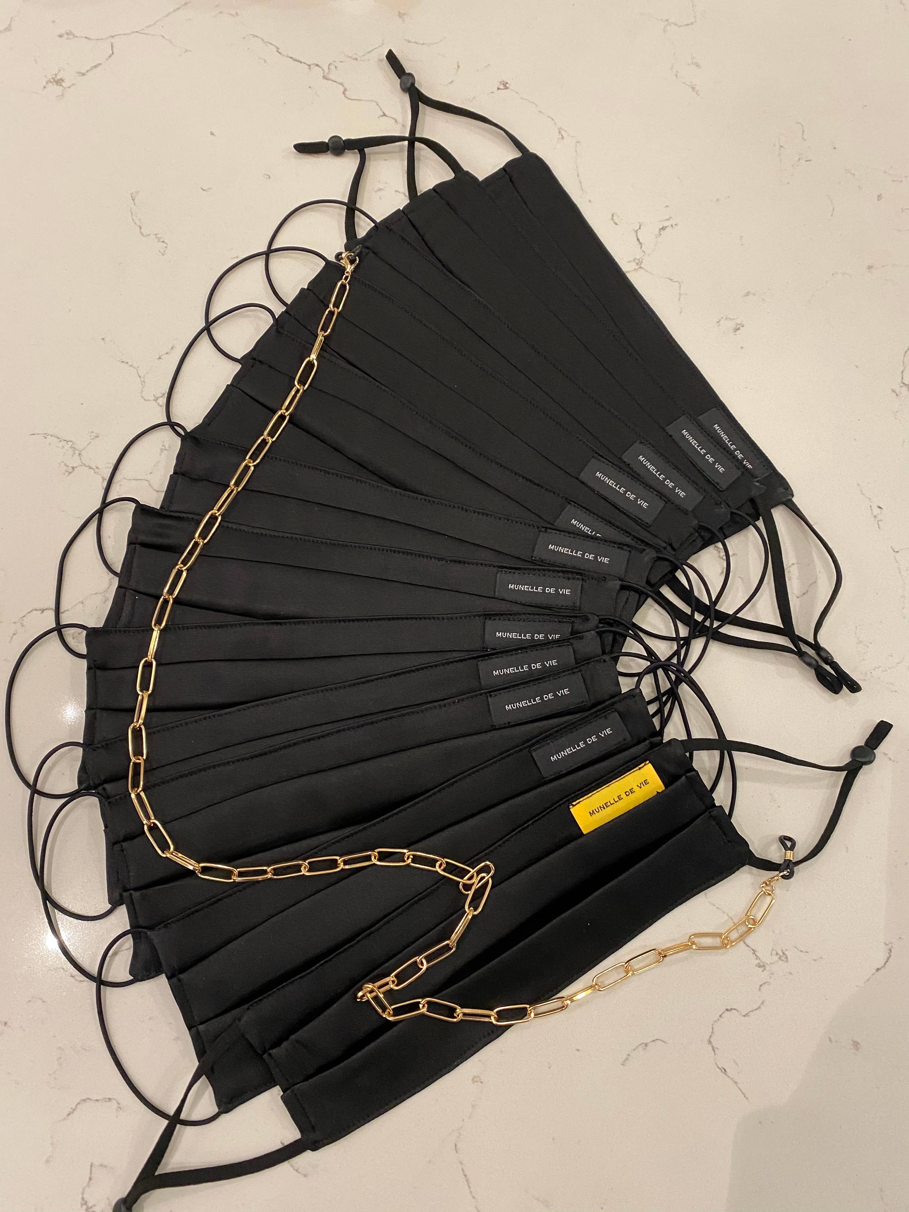 MUNELLE DE VIE – Großhandel Nicht-medizinische Einwegmaske – Munelle De Vie Handgefertigte Gesichtsmaske aus Seide5