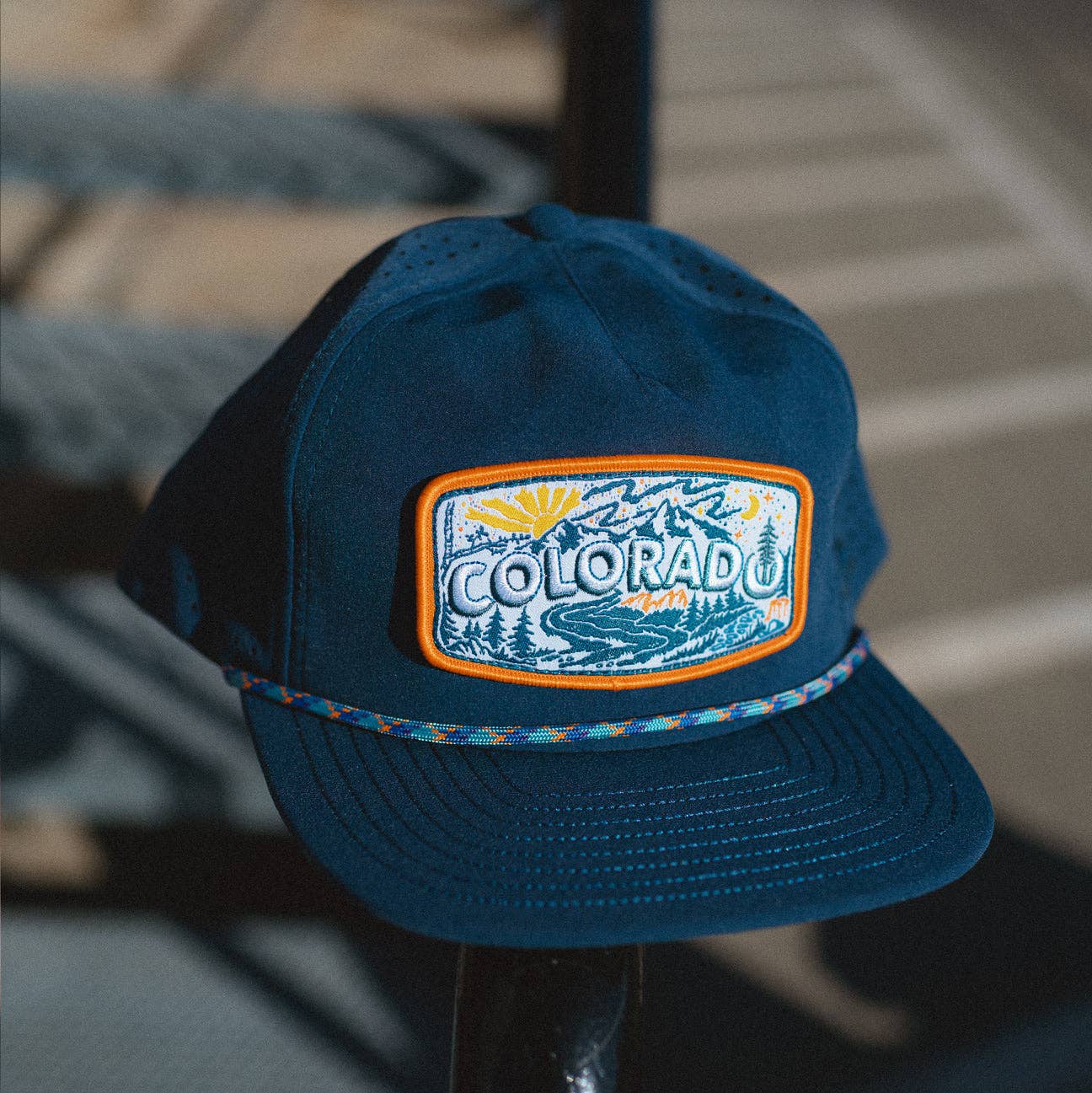 Atomicchild – wholesale Flat-brimmed cap – Unisex – Colorado Vintage Rope Hat0