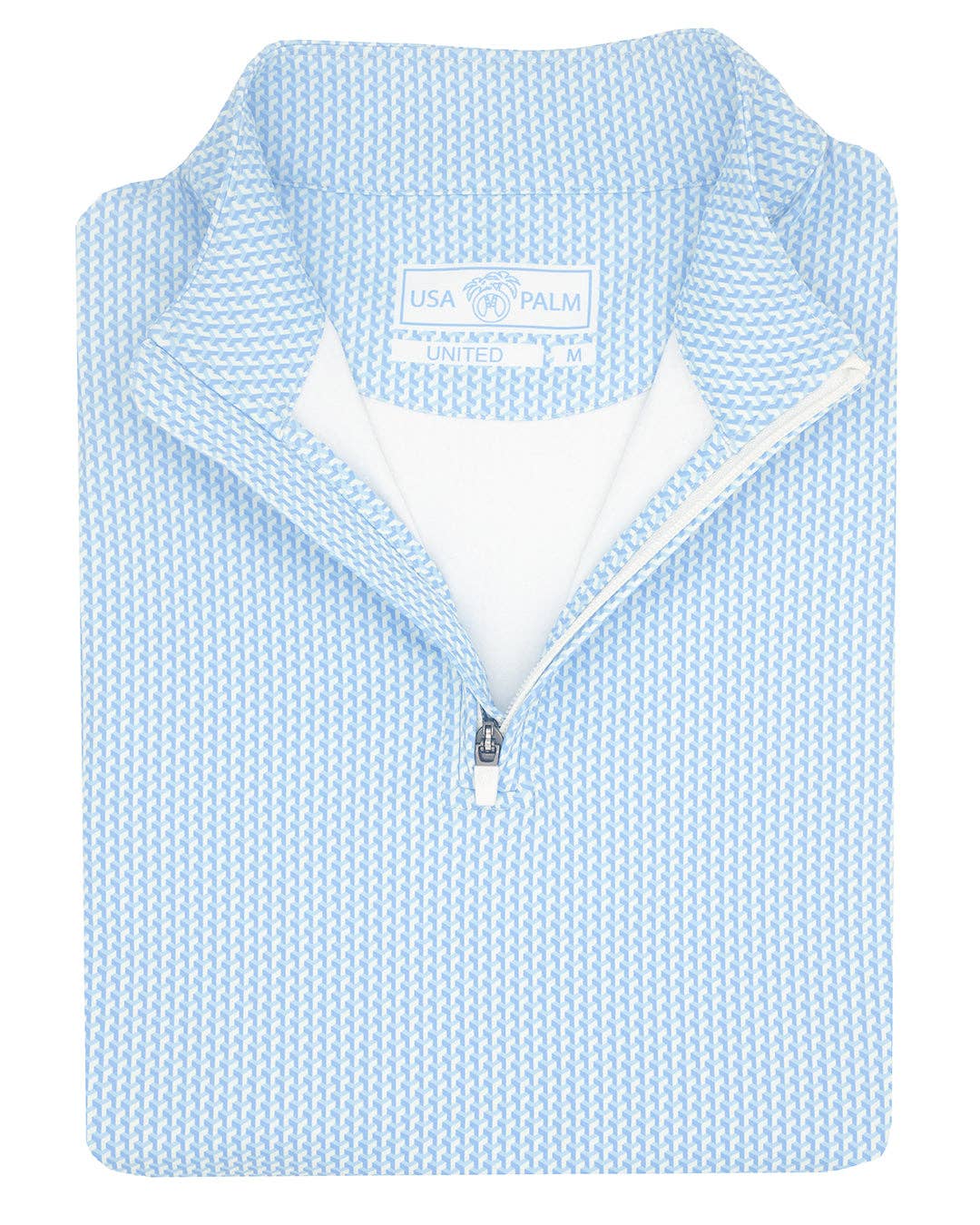 USA Palm - Wholesale Sweatshirt - Unisex - Cloud 1/4 Zip104