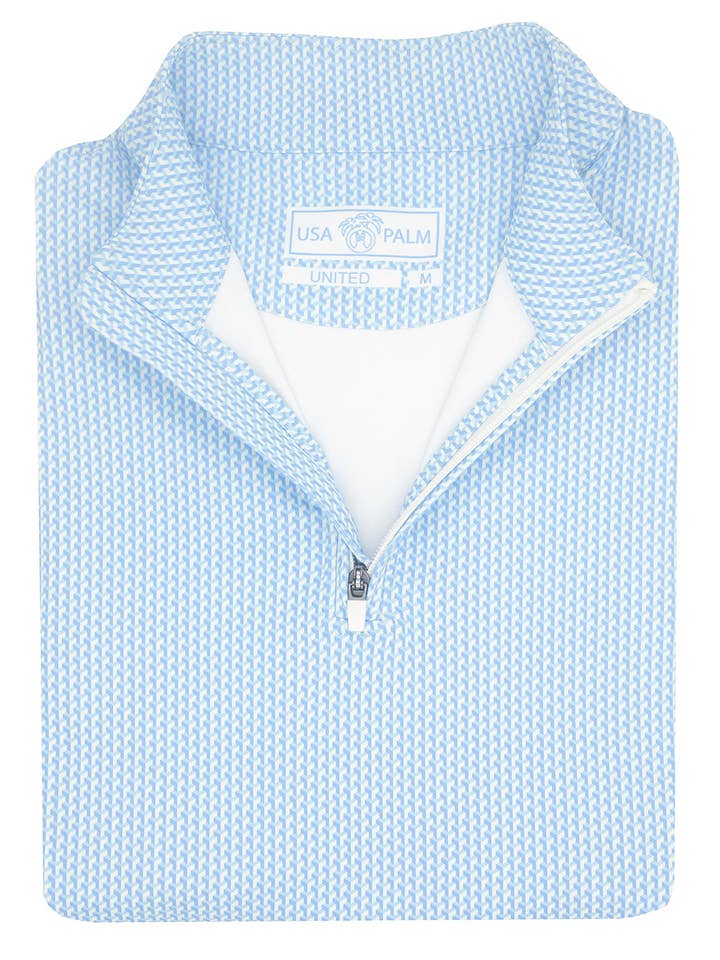 USA Palm - Wholesale Sweatshirt - Unisex - Cloud 1/4 Zip104