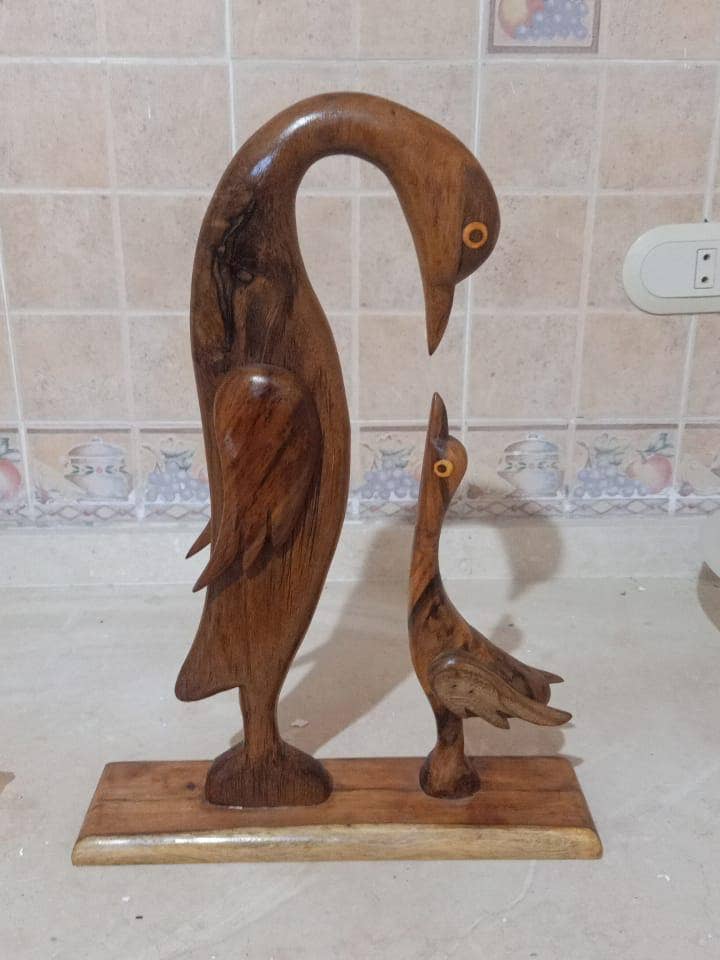 Handmade sculpture Motherhood for wholesale by AuraLine Inc.
