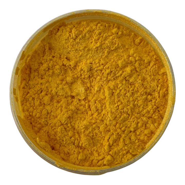 Fizzy Whiz – wholesale Body glitter/shimmer – Gold Yellow Mica Powder