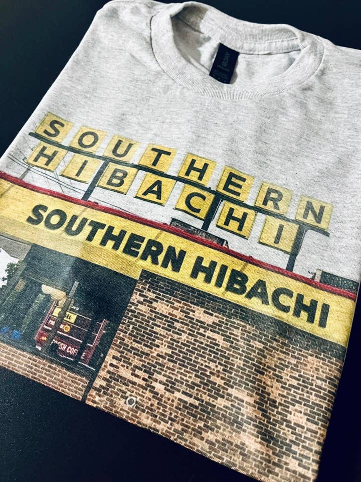 ZZ Threadz - Wholesale Screen Printed T-Shirt - Women's - Southern Hibatchi Graphic Tee