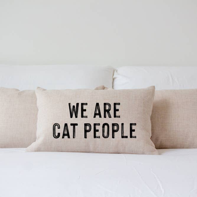 521handmade - Wholesale Throw/Decorative Pillow - We Are Cat People Funny Cat Throw Pillow1