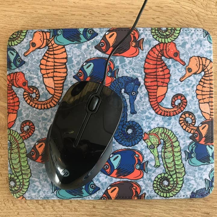 Helen Simone Textiles Printer – wholesale Mousepad/trackpad – Under the Sea Mouse Mat0