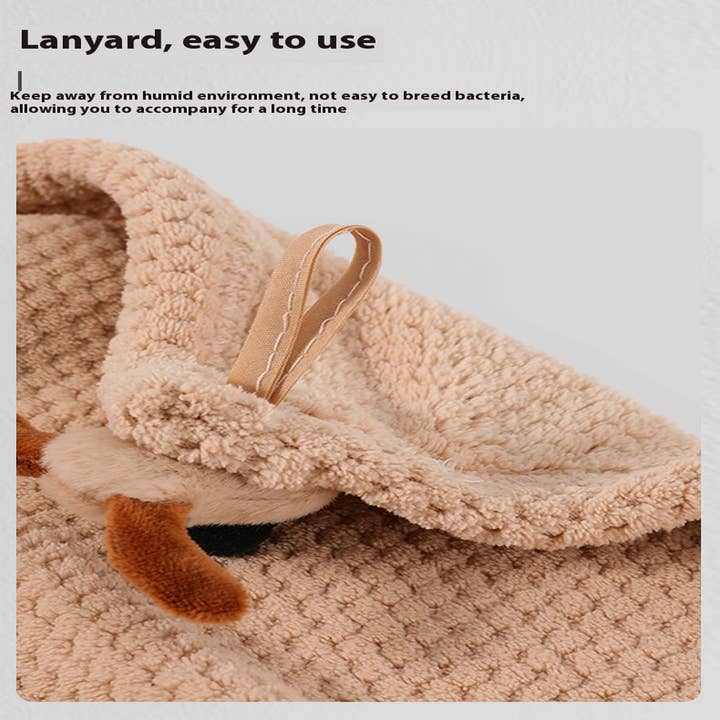 PAWPAWwholesale - Wholesale Pet Towel - Cat/Dog - Soft Hanging Pet Towel for Dogs and Cats_CWMM74935