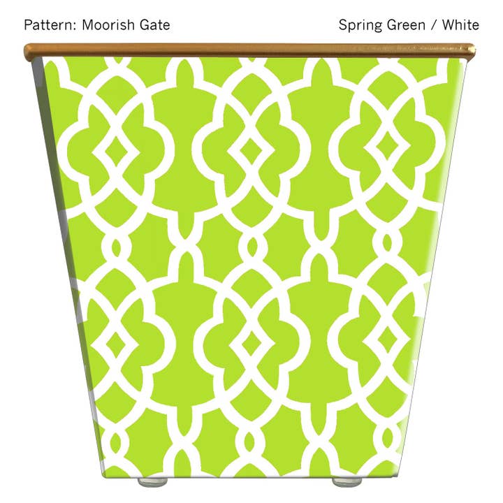 Moorish Gate Cachepot Container Only for wholesale by Hedge Farm Candles and Containers