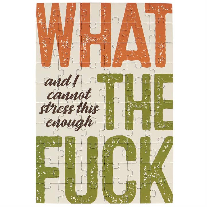 Questionables - Wholesale Everyday Greeting Card - Cannot Stress Puzzle Card3