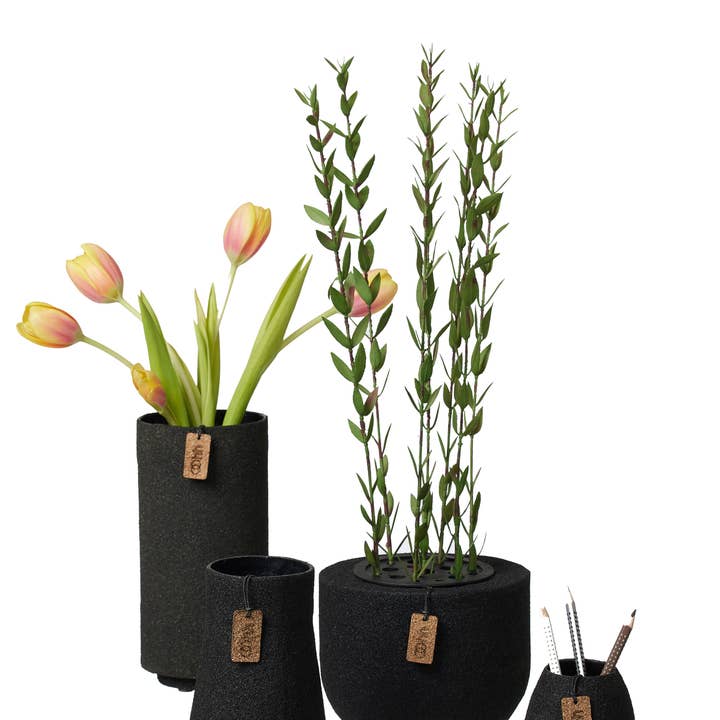 Lübech Living - Wholesale Kitchen Storage/Organizer - Wood'z pique fleur vase, ASH3