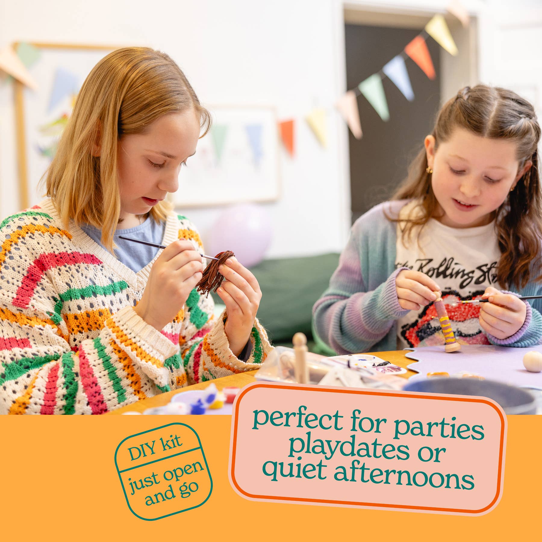 Let's Make & Do - Vente Kit de bricolage – enfant - Kit créatif pour fabriquer votre poupée fée en bois2