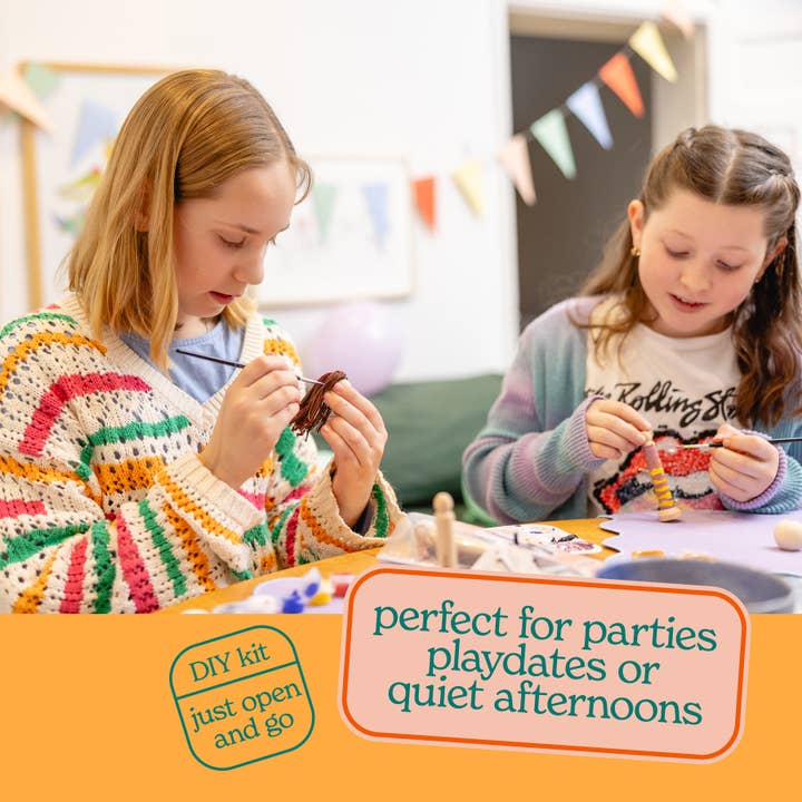 Let's Make & Do - Vente Kit de bricolage – enfant - Kit créatif pour fabriquer votre poupée fée en bois2