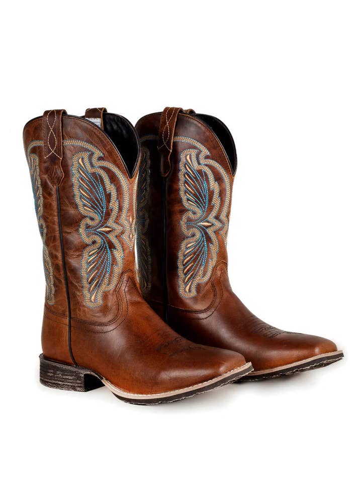 MYRA - EU - Wholesale Cowboy Boots - Women's - Myra Bag Tribe Hide Boot square toe