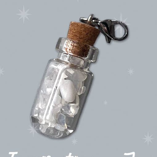 Opalite Wishing Jar – Clip-On Keepsake | GS042 for wholesale by WishStrings