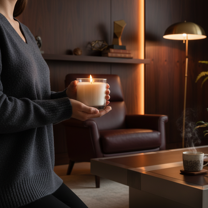 B&B Candle Co. - Wholesale Jar/Filled Candle - Local Flower Shop Candle – Clean Floral Aroma – 7.5 oz Soy Wax1