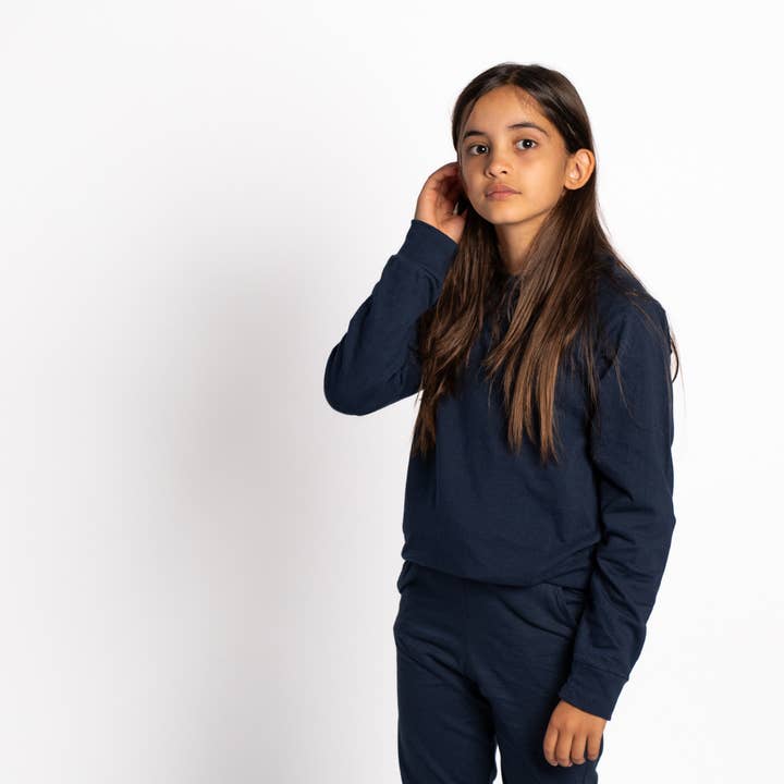 mini mioche collective inc. - Wholesale T-Shirt - Kids - Premium GOTS-Certified Organic Cloud Crew Raglan7