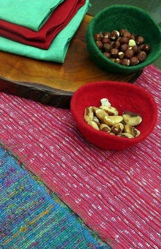 Ganesh Himal Trading - Wholesale Decorative Plate/Dish/Bowl - Felt Bowl, Small1