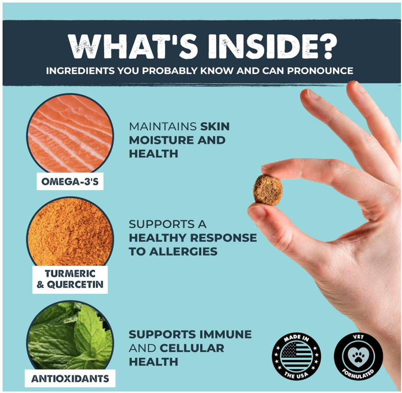 Mighty Paw - Wholesale Voedingssumplementen voor huisdieren - Hond - Allergie Kauwtabletten voor Honden2