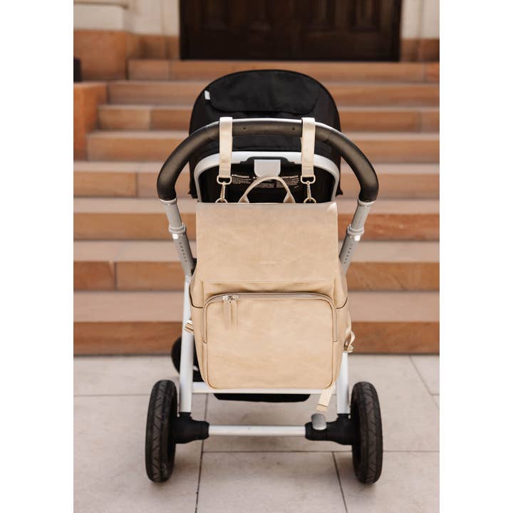 Stroller Hooks - Taupe for wholesale by Piper Finn