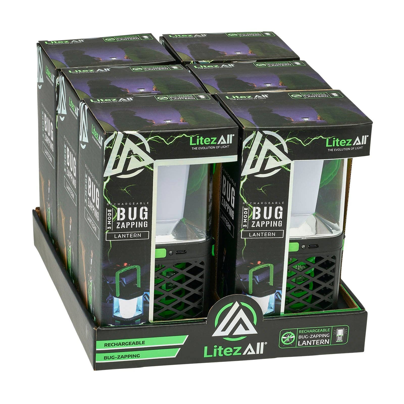 LitezAll - Wholesale Lantern - LitezAll Rechargeable Bug Zapping Lantern46