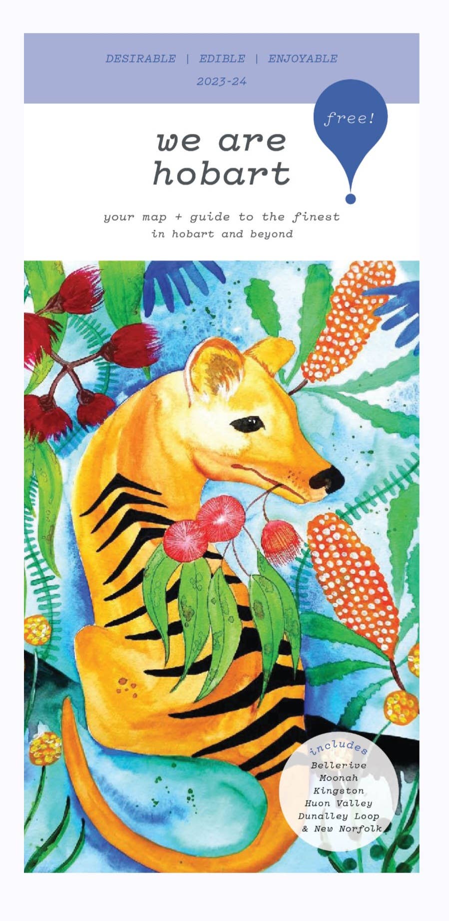 Bosa Art Co - Vente Cartes postales - Cartes postales de Tasmanie - La Tigresse2