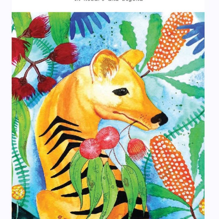 Bosa Art Co - Wholesale Postcard - Postcards of Tasmania - The Tigress2