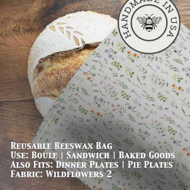 Five Oaks Farm – Großhandel Verpackung/Beutel zur Aufbewahrung von Lebensmitteln – Brotbeutel | Bienenwachsbeschichtet69