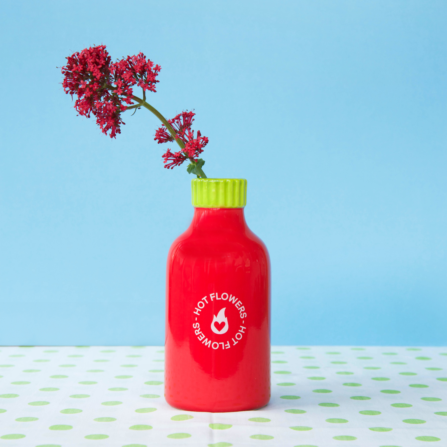 L'expressionist - Vendita all'ingrosso Vasi - Vaso Piccante in Ceramica a Forma di Bottiglia di Salsa3