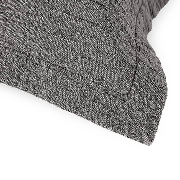 SEEDS CONCEPT - Wholesale Bedding Pillowcase/Sham - Wrinkle Washed Sham Set1