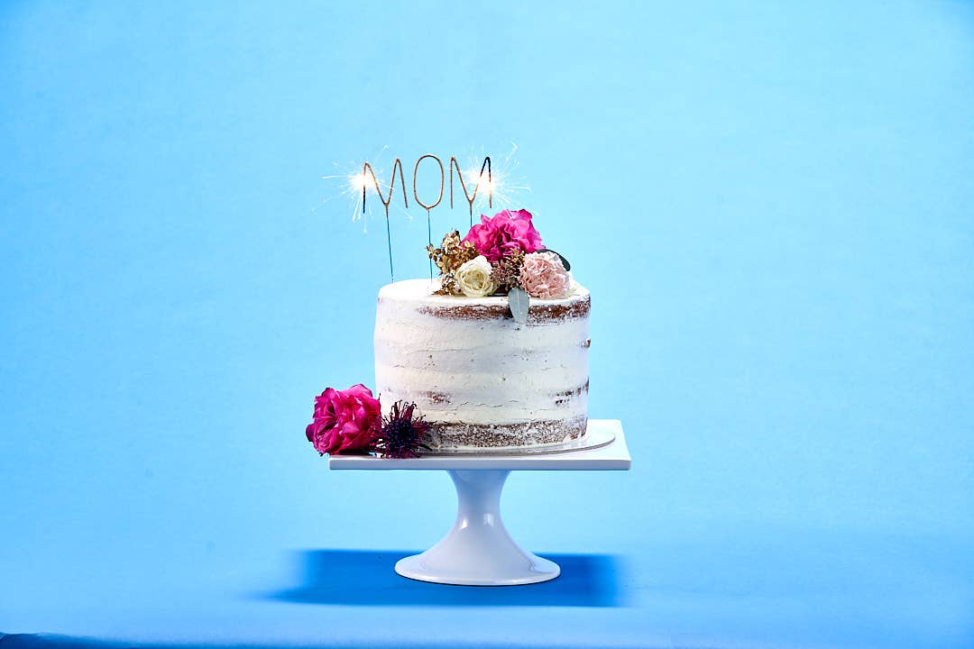 Wondercandle - Wholesale Tapered Candle/Candlestick - 1 gold Confetti Wondercandle® classic2