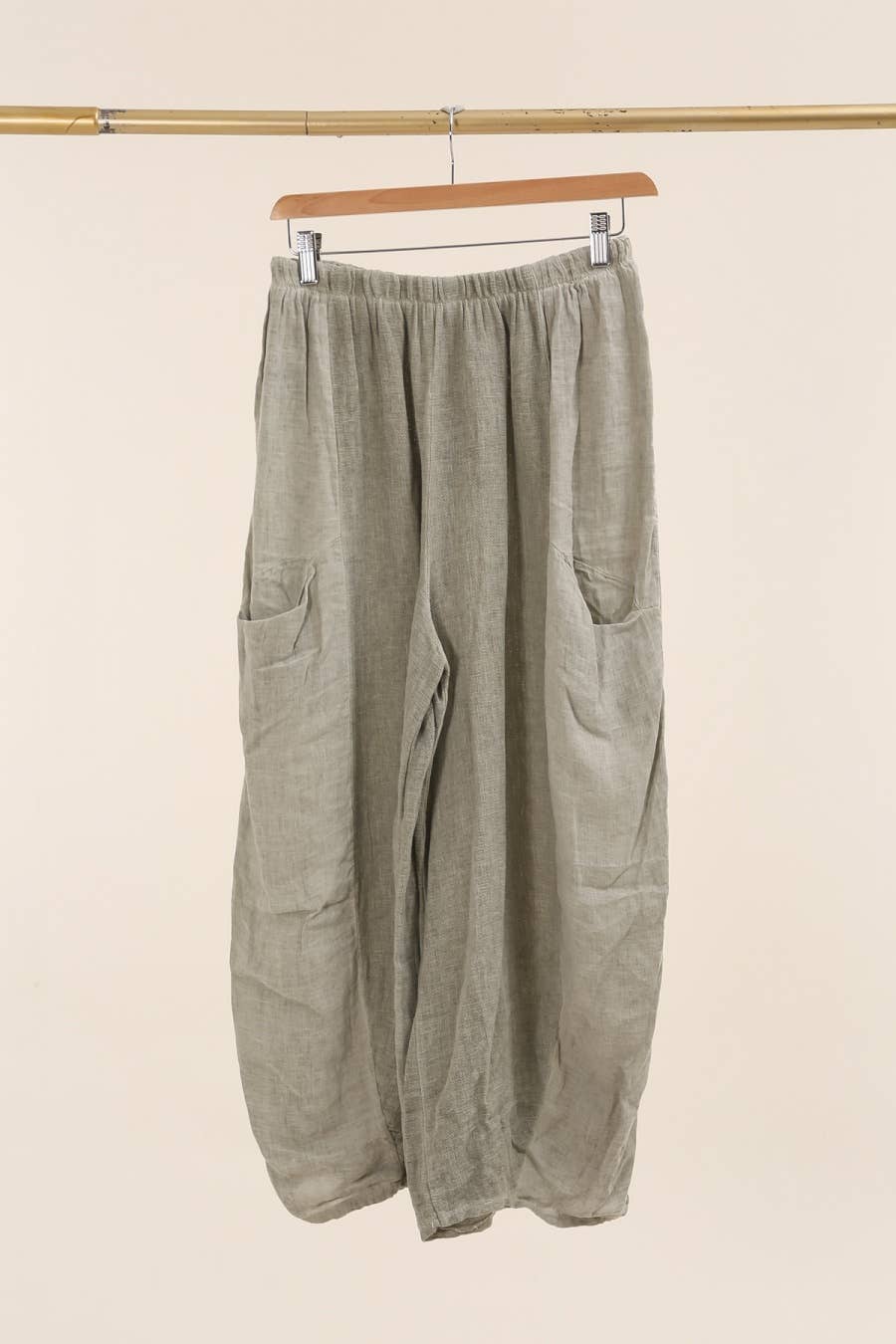 LÉA & LUC - Wholesale Pants - Women's - 100% Linen Trousers REF. 953018