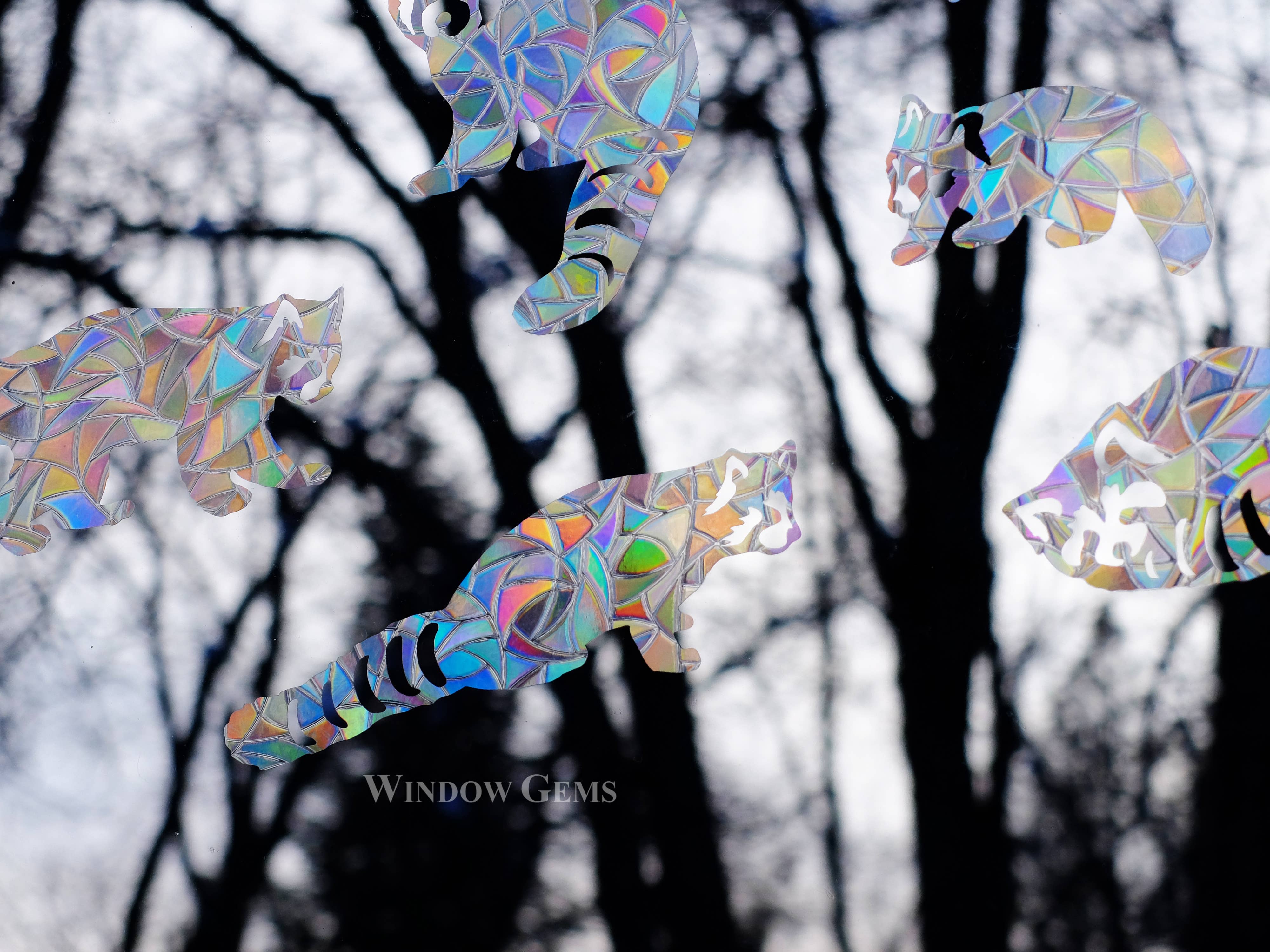 Window Gems - Wholesale Suncatcher - Red Panda Window Gems2