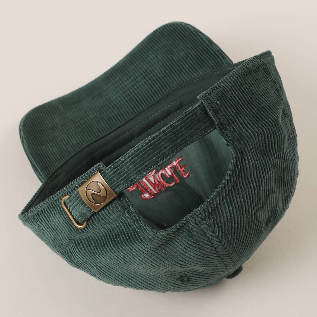 Fashion City – Engroshandel Baseballkasket - Unisex – JINGLE & DRINK Broderet Fløjl Baseball Cap9