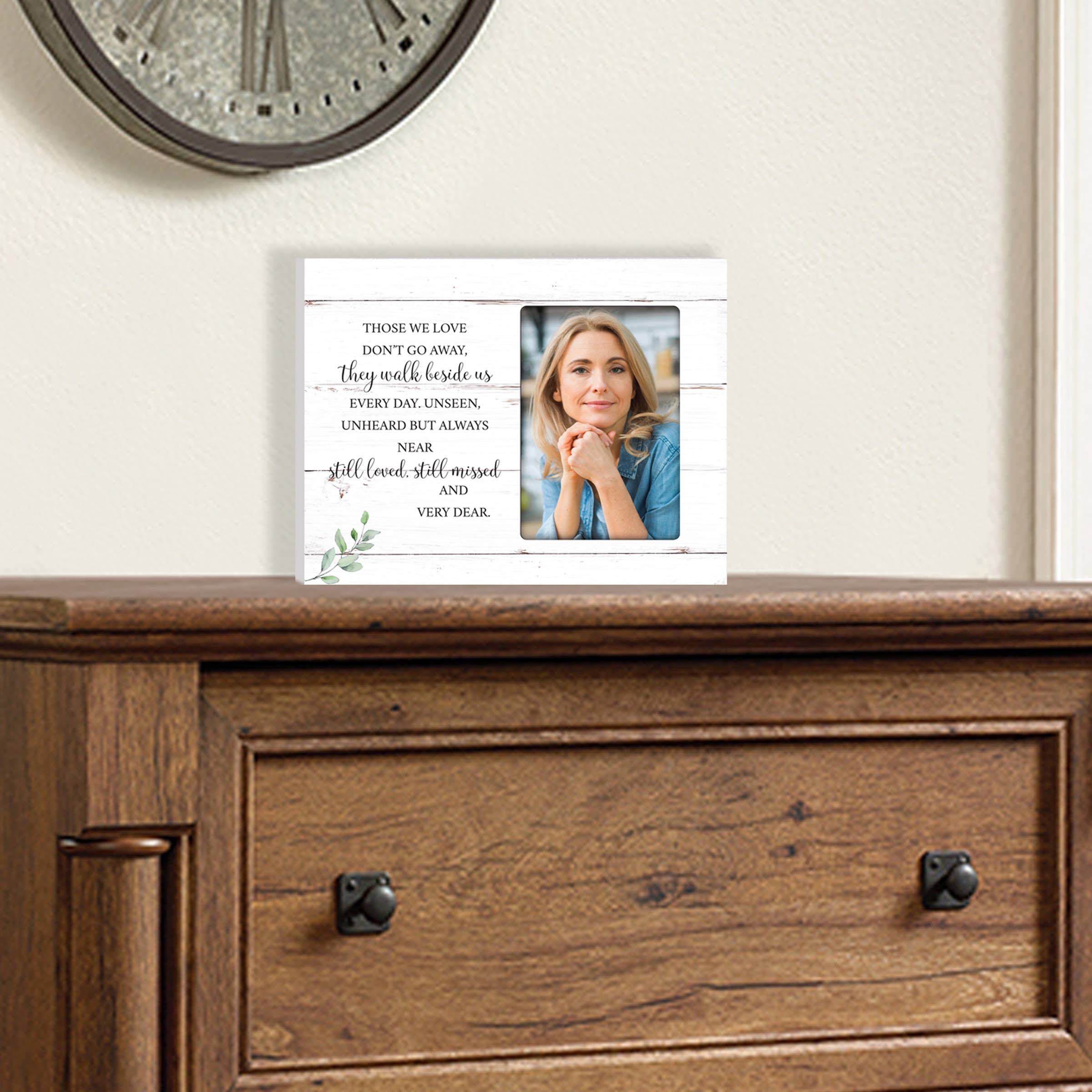 LifeSong Milestones - Wholesale Picture Frame - Sympathy Memorial Photo Frame: Those We Love Walk Beside Us6