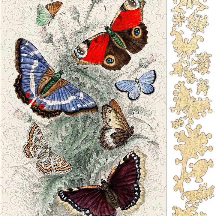 Puzzle de campos de mariposa para siempre para venta al por mayor de Green Tree Jewelry