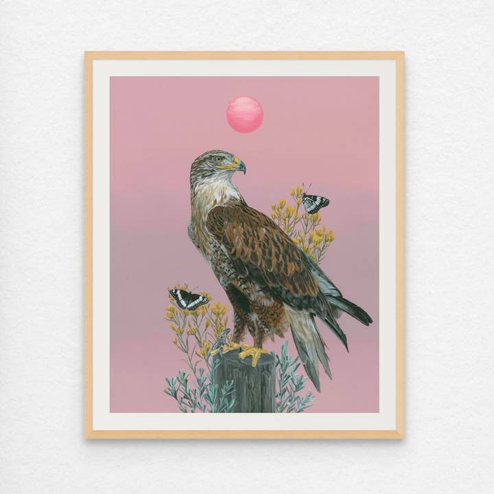 "Sage of the Steppe" Reproduction for wholesale by Bekah Zeimetz Art