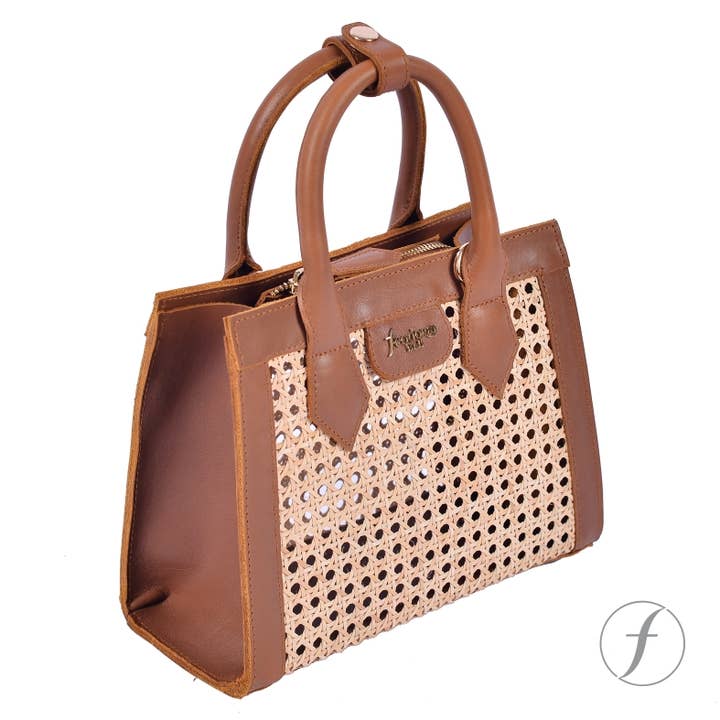 MOLLY TAN - S | Big Hole Rattan for wholesale by Feodora Ubud