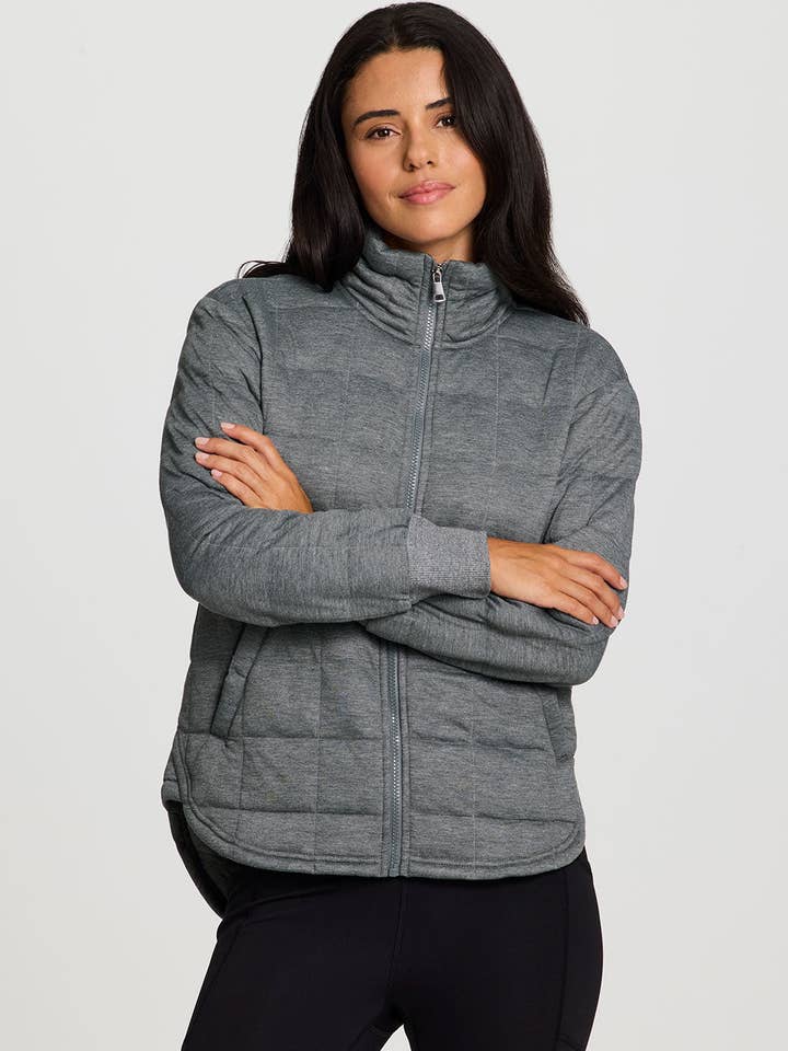 RBX Active – Engroshandel Træningsjakke - Dame – Perfekt Weekend Quiltet Jakke7