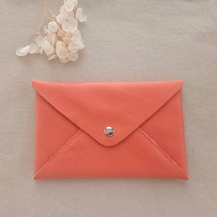 L envelope - leather paper holder for wholesale by Royal marais