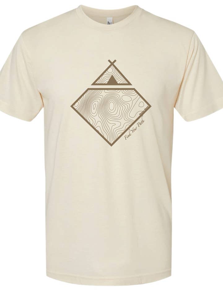 Topo Tee- Cream for wholesale by Kompass Apparel