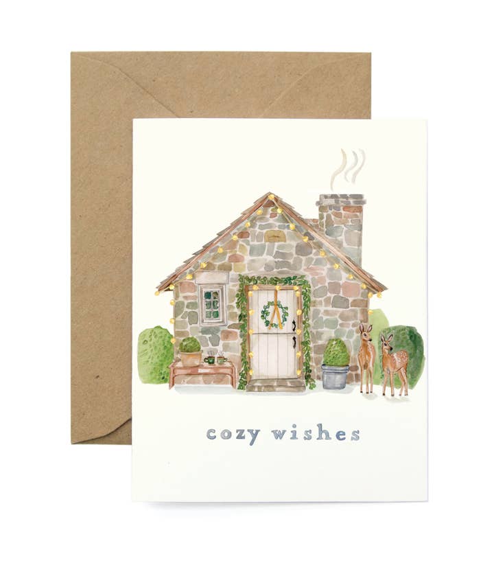 Lana's Shop - Wholesale Season's Greetings Card - Cozy Wishes Box Set0