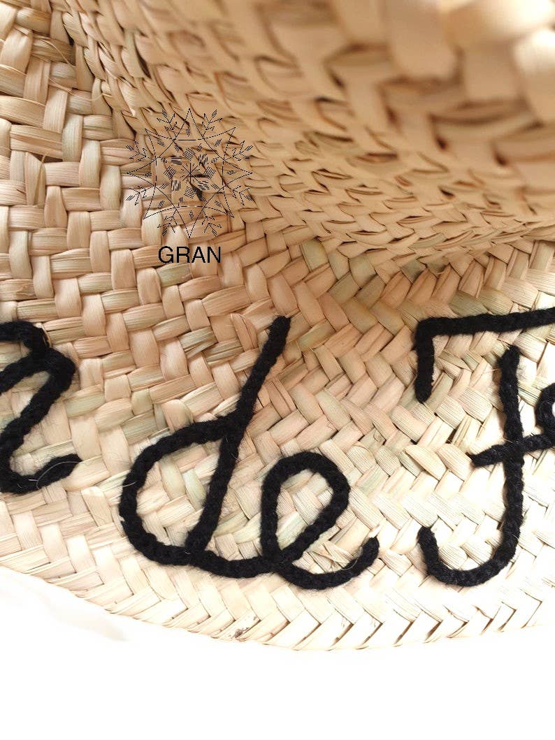 Gran Wholesale - Venta al por mayor Sombrero de paja - Unisex - Sombrero de paja personalizado y hecho a mano para decoración de pared marroquí1