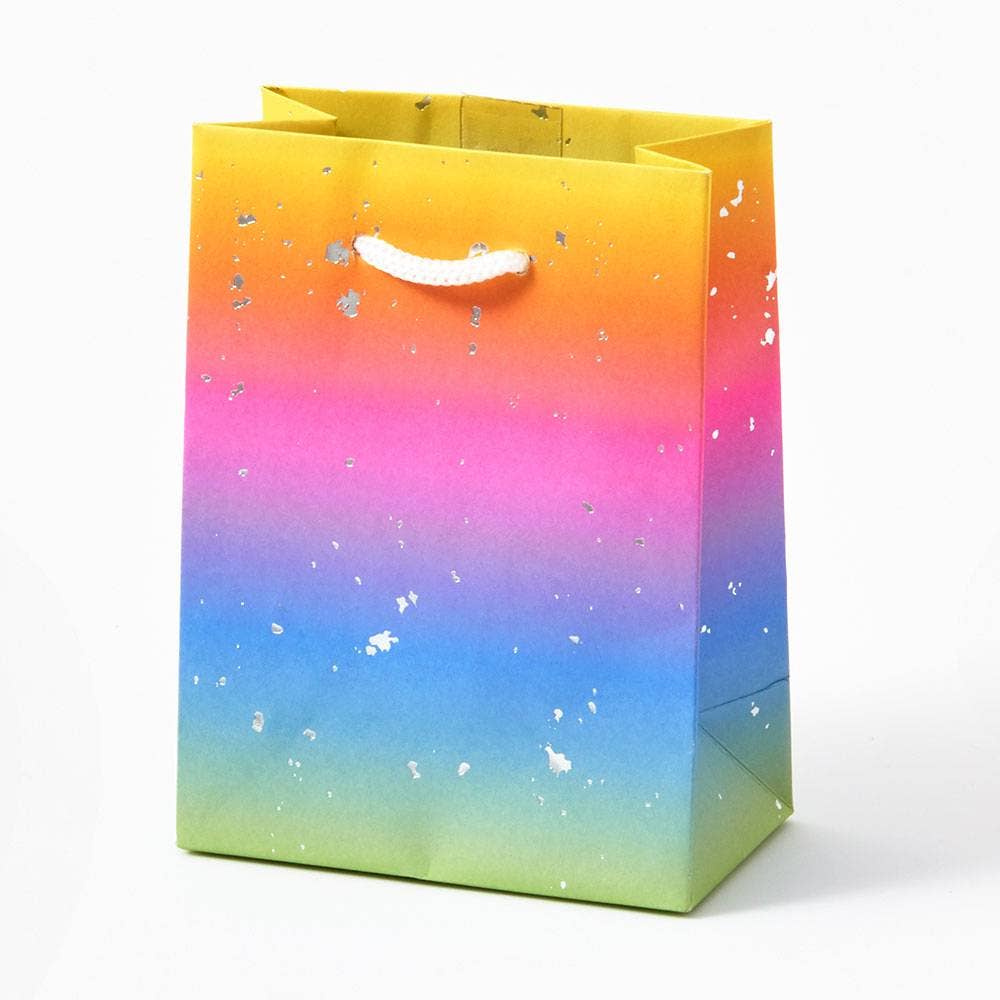 Paper Source Wholesale - Wholesale Gift Bag - Ombre Rainbow Fleck Gift Bag2