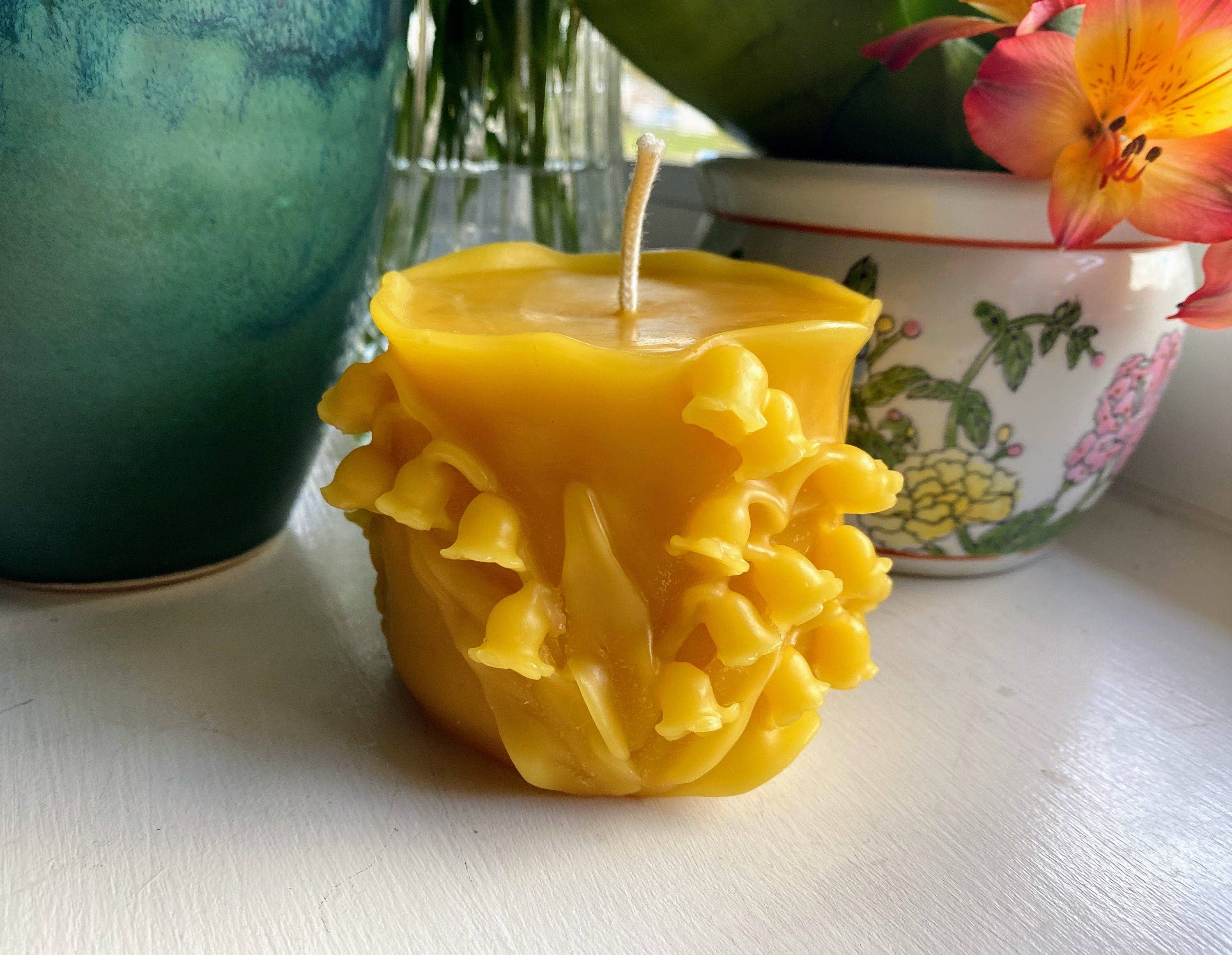 Bees Light Candles - Wholesale Pillar Candle - Wandering Lily Beeswax Candle Set3
