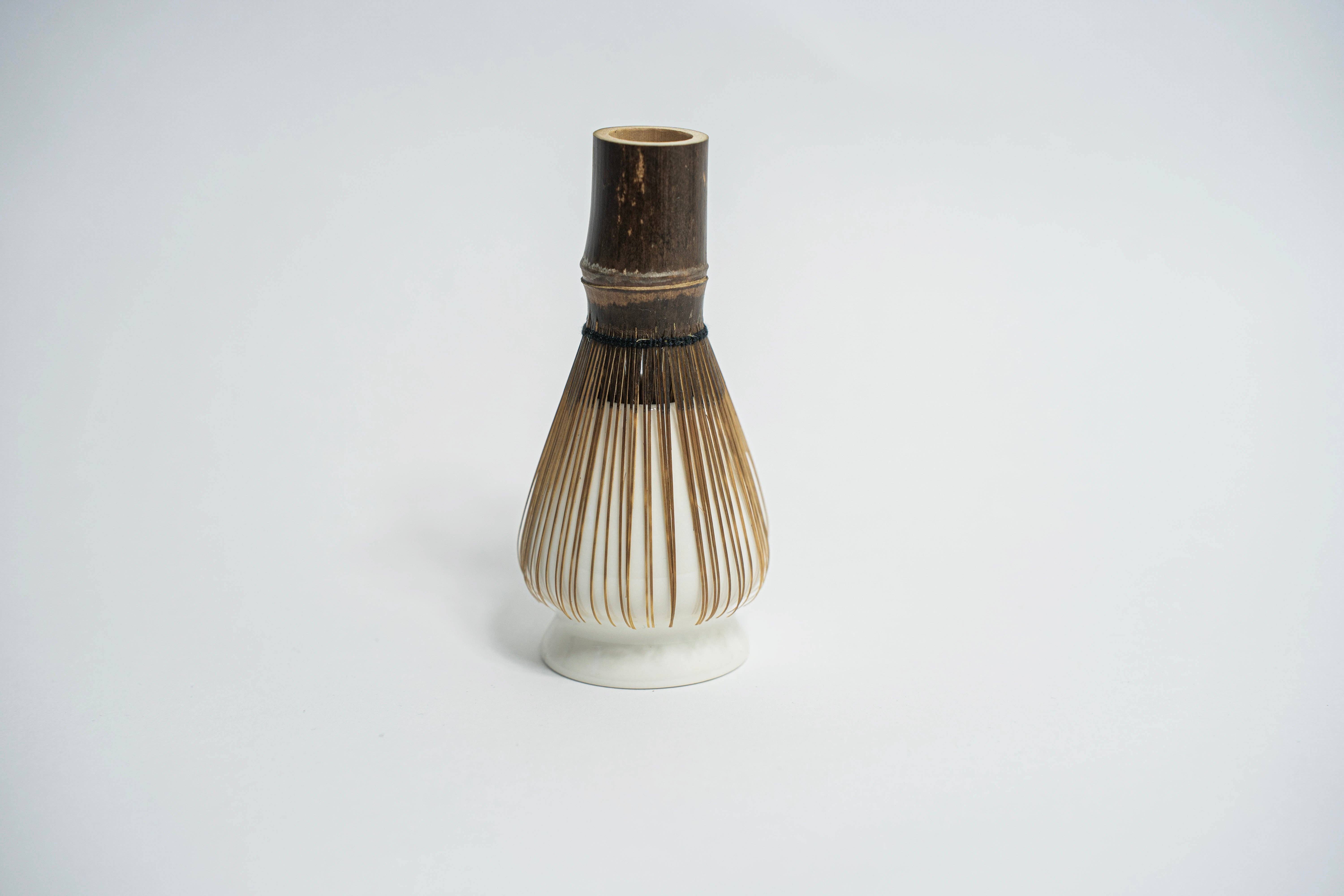 Matcha Whisk Dark Bamboo for wholesale on Faire4